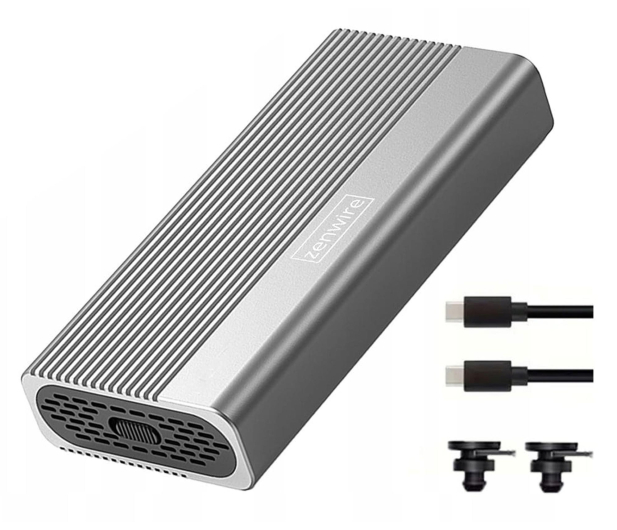 Zenwire Obudowa na dysk SSD M.2 NVME Pcie Thunderbolt USB-C 4.0 - 1604621 - zdjęcie